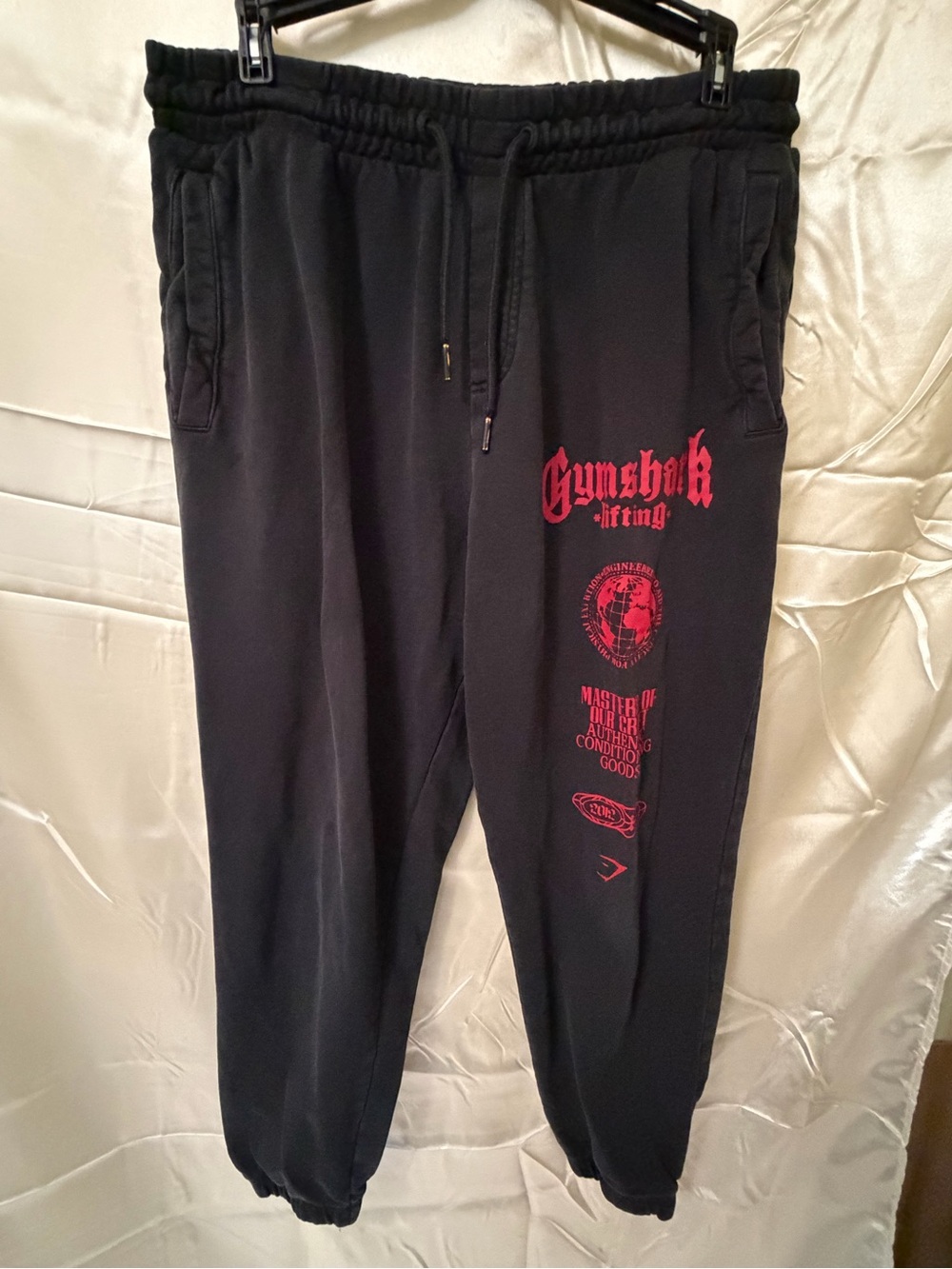 Gymshark Masters of Our Craft Lifting Joggers Mens L  Graphic Sweatpants